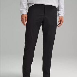 Lululemon commission black pants size 34 slim warpstreme